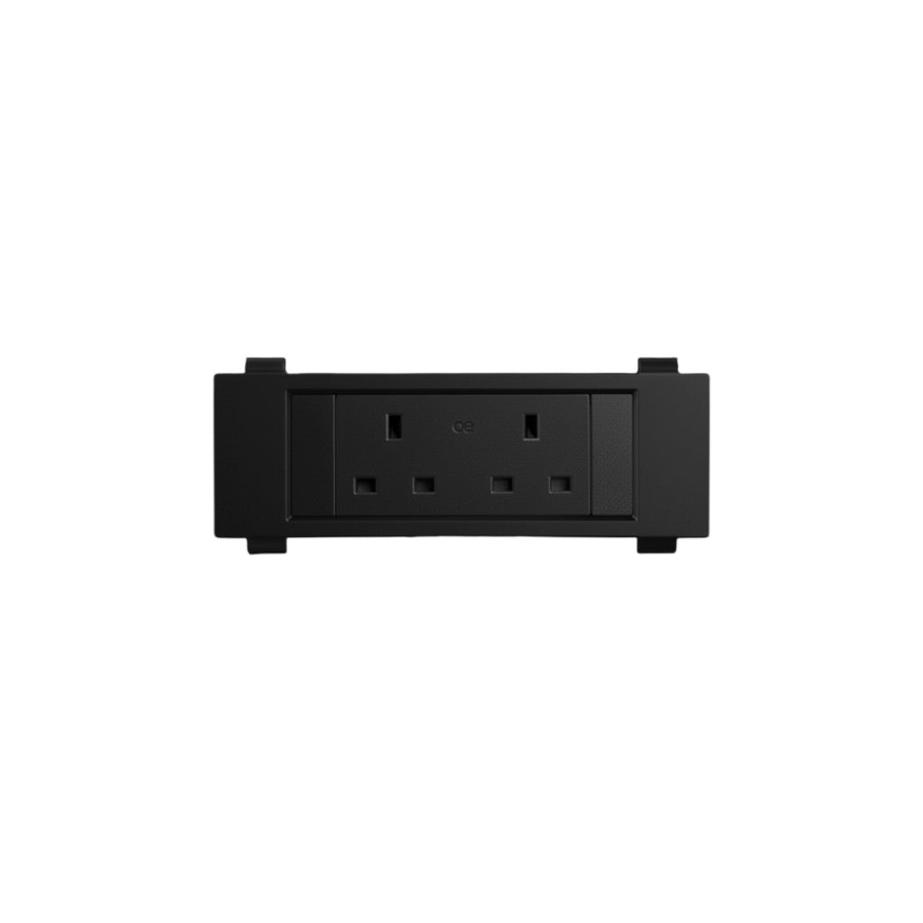 QIKFRAME25 Unit 230V (1X UK2G) Black