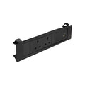 QIKFRAME45 Unit 230V (1X UK2G, 1X TUF A+C 30W) Black
