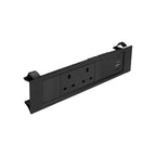 QIKFRAME45 Unit 230V (1X UK2G, 1X TUF A+C 30W) Black