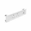 QIKFRAME45 Unit 230V (1X UK2G, 1X TUF A+C 30W) White