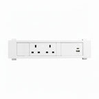 QIKFRAME45 Unit 230V (1X UK2G, 1X TUF A+C 30W) White
