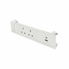 QIKFRAME45 Unit 230V (1X UK2G, 1X TUF A+C 30W) White