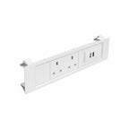 QIKFRAME45 Unit 230V (1X UK2G, 1X TUF A+C 65W) White