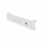 QIKFRAME45 Unit 230V (1X UK2G, 1X TUF A+C 65W) White