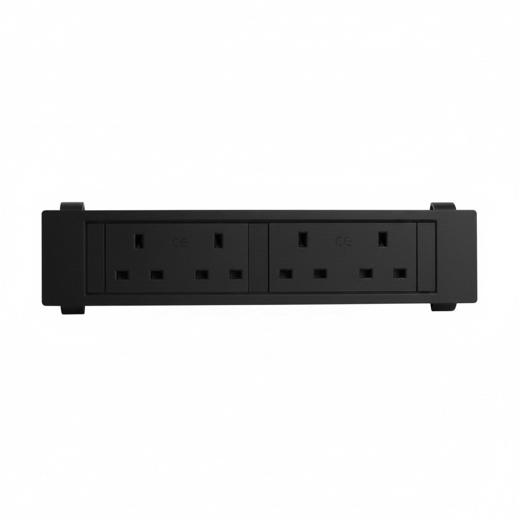 QIKFRAME45 Unit 230V (2X UK2G) Black
