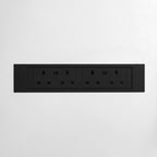 QIKFRAME45 Unit 230V (2X UK2G) Black