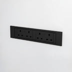 QIKFRAME45 Unit 230V (2X UK2G) Black