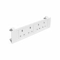 QIKFRAME45 Unit 230V (2X UK2G) White