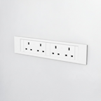 QIKFRAME45 Unit 230V (2X UK2G) White