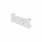QIKFRAME25 Unit 230V (1X UK2G) White