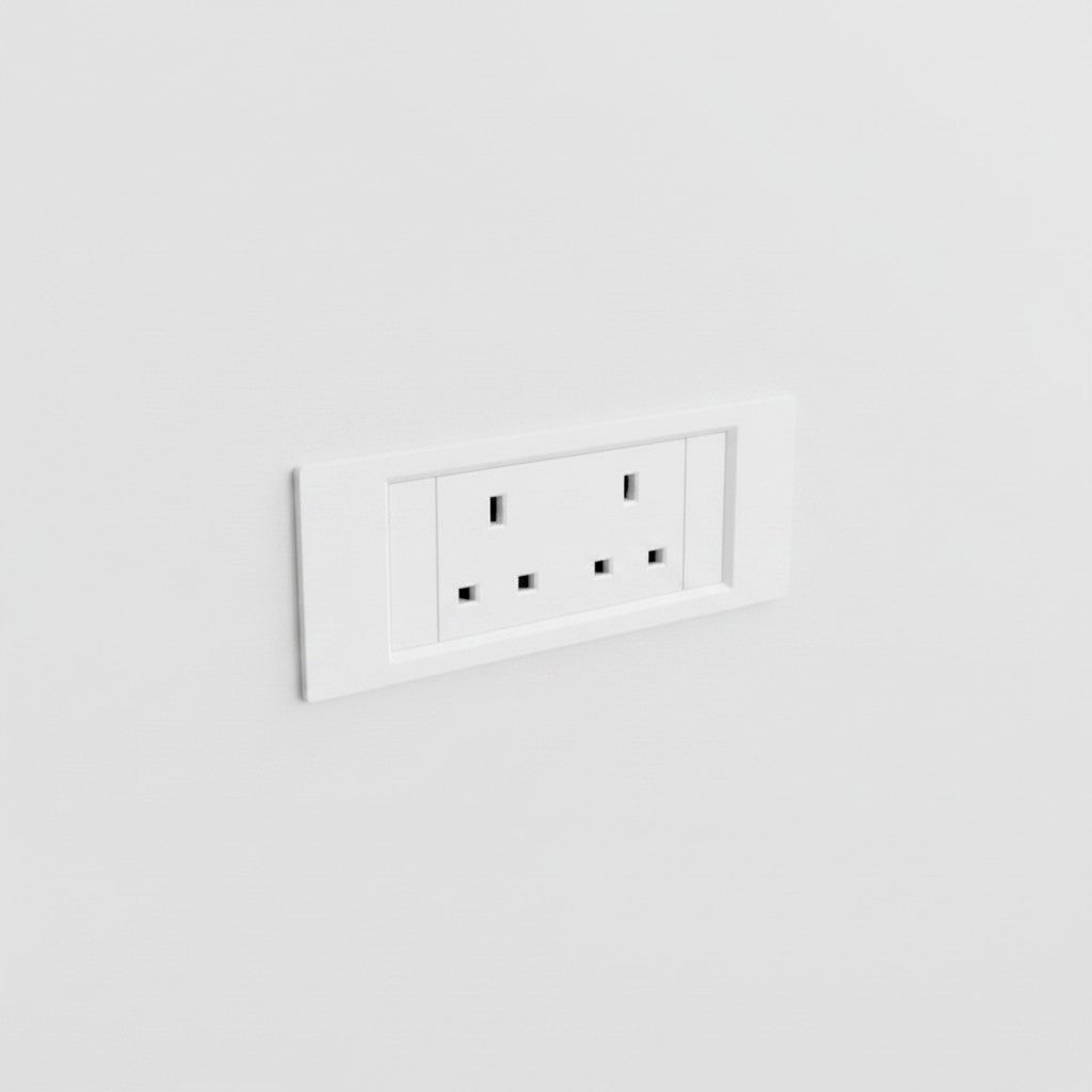 QIKFRAME25 Unit 230V (1X UK2G) White