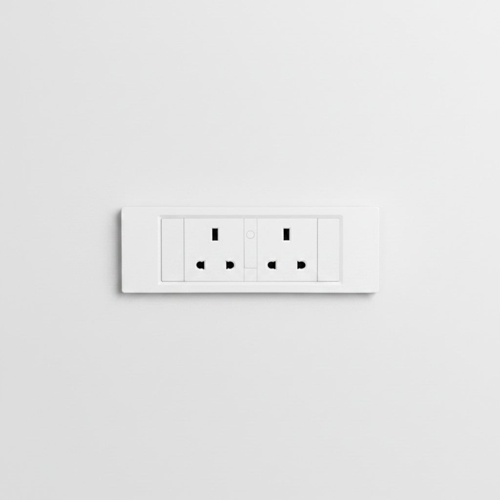 QIKFRAME25 Unit 230V (1X UK2G) White