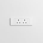 QIKFRAME25 Unit 230V (1X UK2G) White