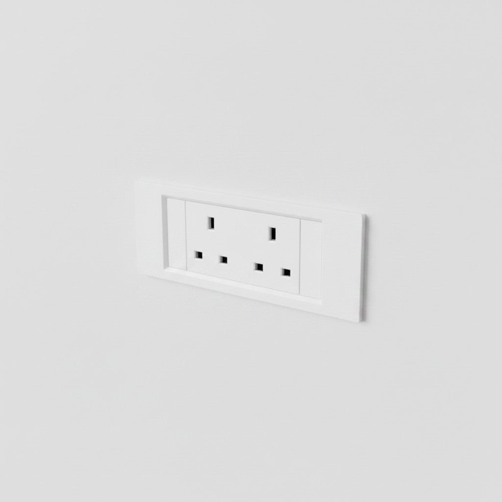 QIKFRAME25 Unit 230V (1X UK2G) White