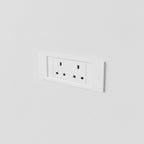 QIKFRAME25 Unit 230V (1X UK2G) White